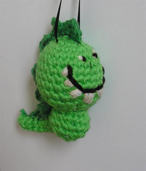 dinosaure en tricot