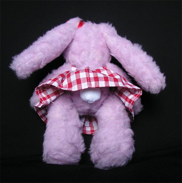 lapin en peluche