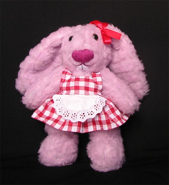 lapin en peluche