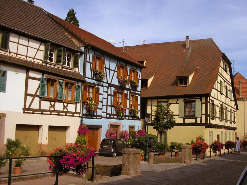 maisons à colombages