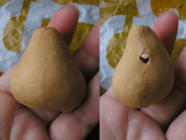 figurine panda en cours de fabrication